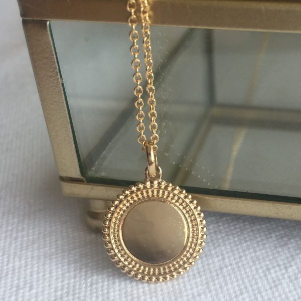Collier médaille Plaqué Or | Zanzibar
