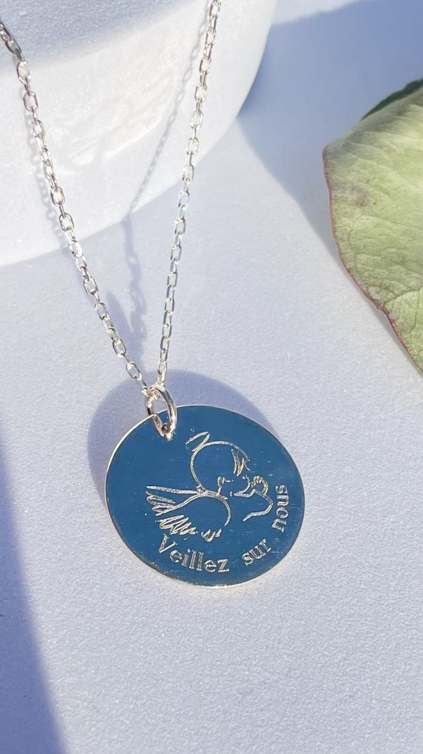 Collier Ange Gardien Argent | Ange Gardien