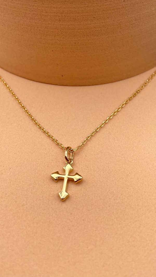 Collier croix plaqué or | Bethléem – Image 2