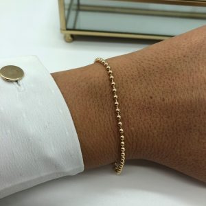 Bracelet billes Plaqué Or | Seychelles
