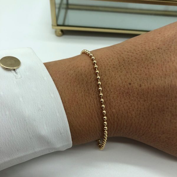 Bracelet billes Plaqué Or | Seychelles