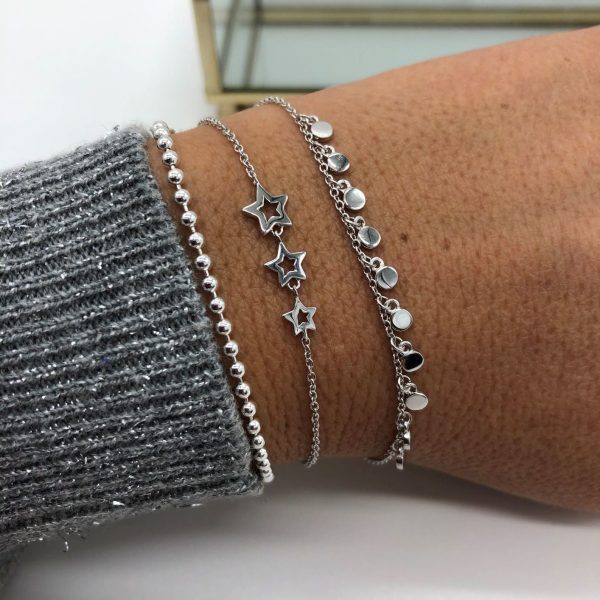 Bracelet billes Argent | Seychelles – Image 3