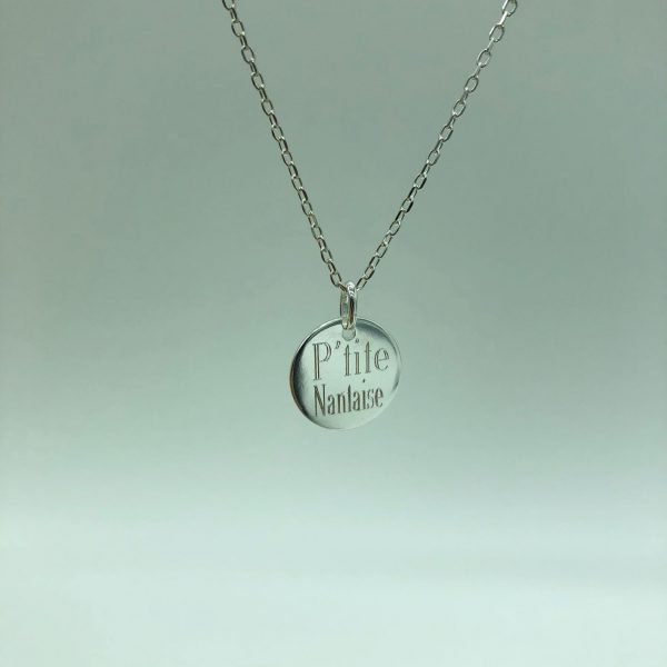 Collier Gravé & Personnalisé Argent | P'tite Nantaise – Image 3