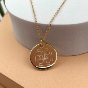 Collier Médaille Argent ou Plaqué Or Scout Unitaire de France | Croix Scout