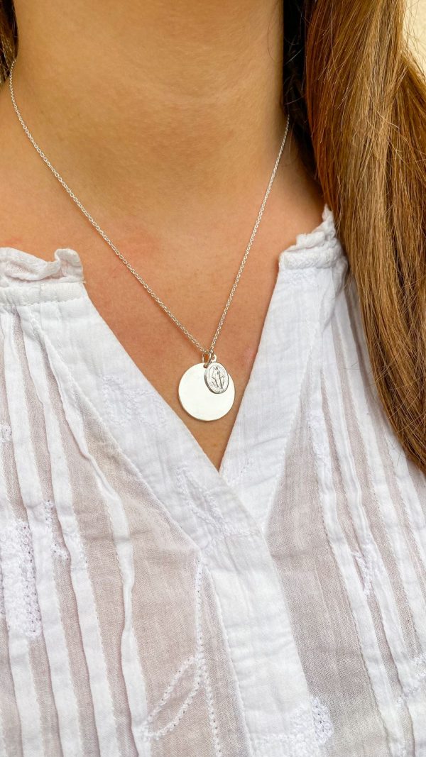 Collier médaille miraculeuse à personnaliser en argent | Vierge Marie – Image 2