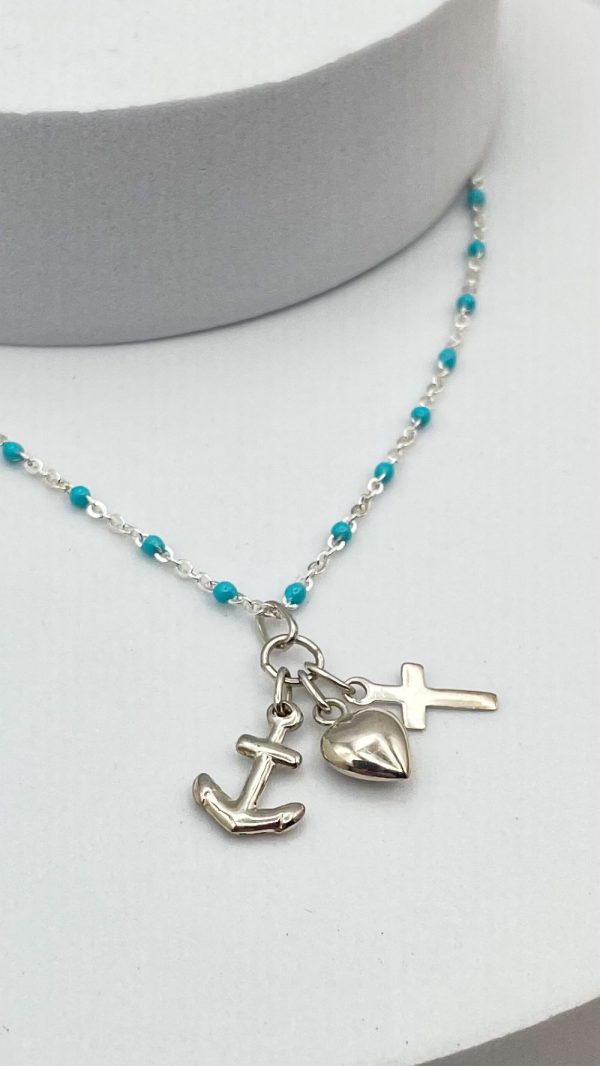Collier 3 vertus | Foi Espérance et Charité – Image 4
