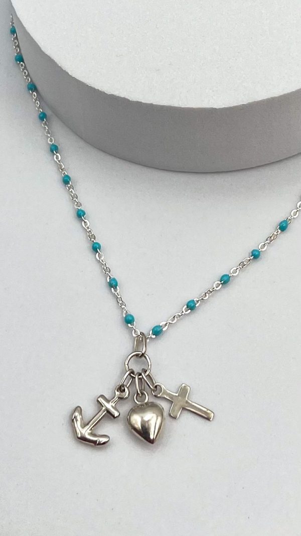 Collier 3 vertus | Foi Espérance et Charité – Image 5