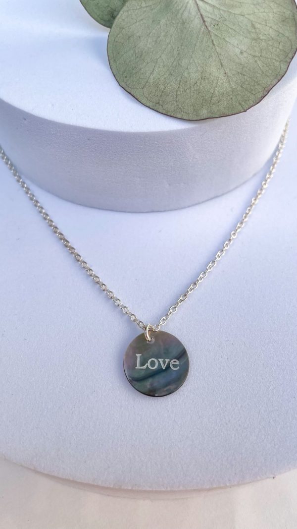 Collier nacre love | Batz – Image 4