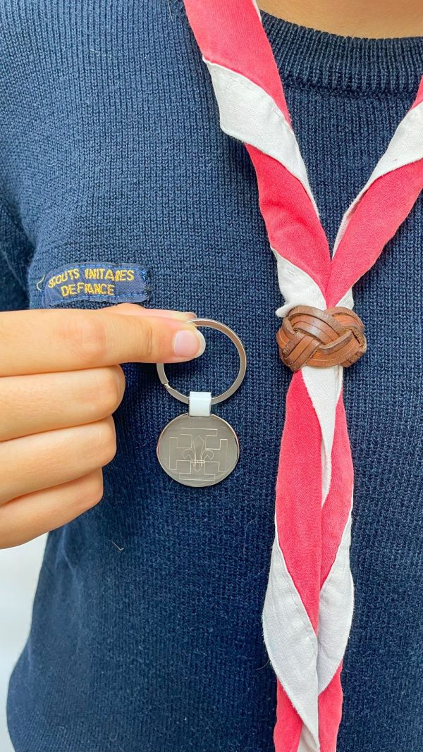 Porte- clés Gravé et à Personnaliser | Porte Clefs pour chef, cheftaine et responsable de groupe scout – Image 5