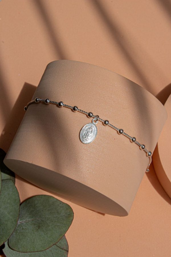 Bracelet dizainier Argent | Notre Dame du rosaire