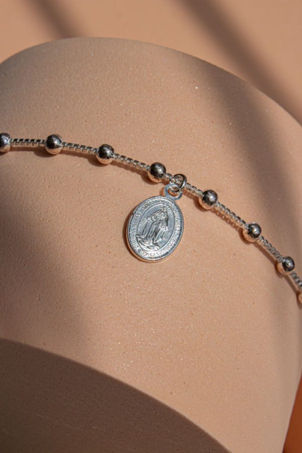 Bracelet dizainier Argent | Notre Dame du rosaire – Image 6