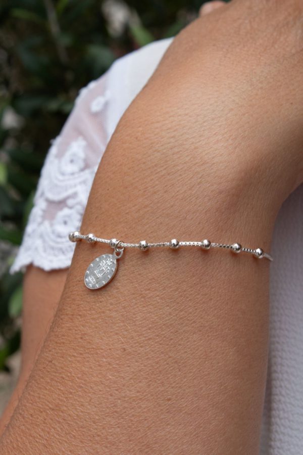 Bracelet dizainier Argent | Notre Dame du rosaire – Image 4