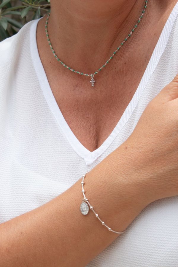 Bracelet dizainier Argent | Notre Dame du rosaire – Image 2