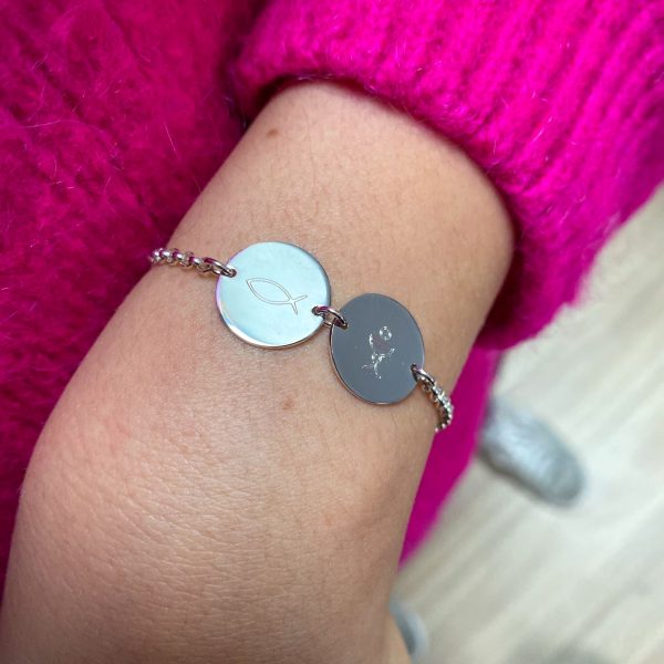 Bracelet religieux personnalisé en argent | Vie de foi – Image 7