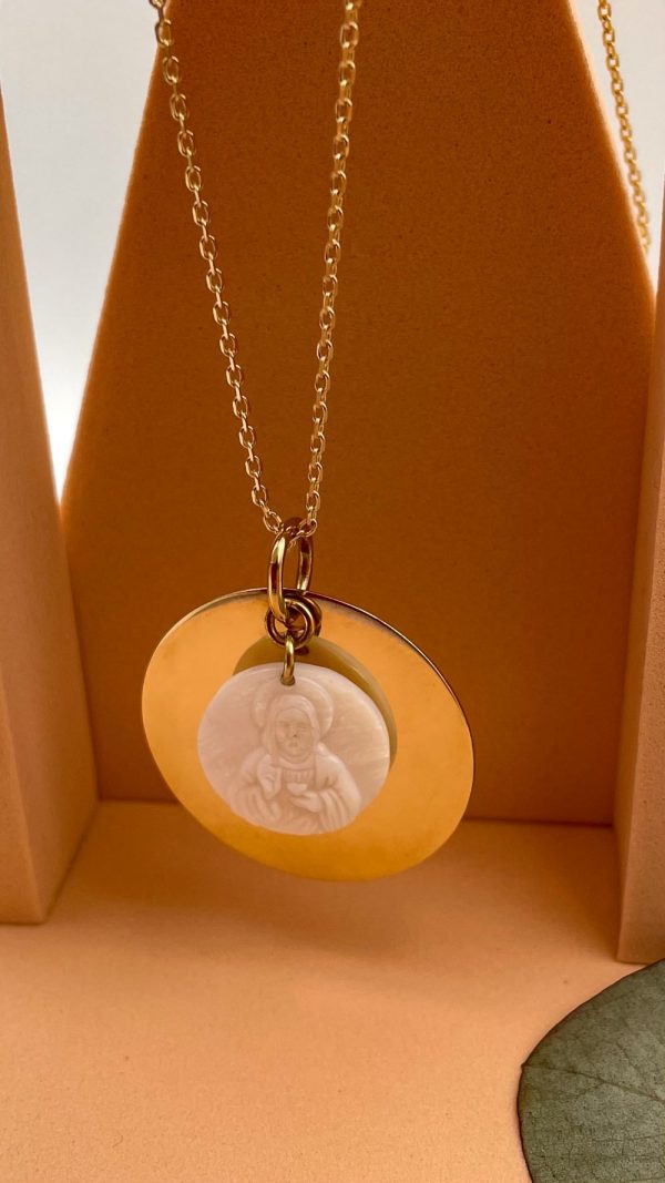 Sautoir médaille Sacré Cœur de Jésus | Sacré Coeur de Jésus – Image 2