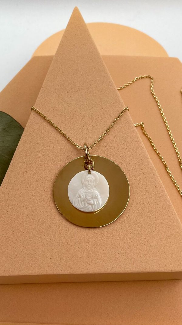 Sautoir médaille Sacré Cœur de Jésus | Sacré Coeur de Jésus – Image 4