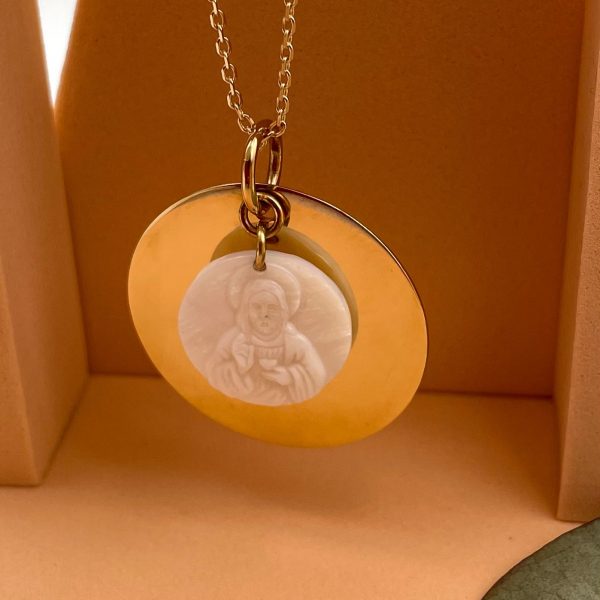 Sautoir médaille Sacré Cœur de Jésus | Sacré Coeur de Jésus