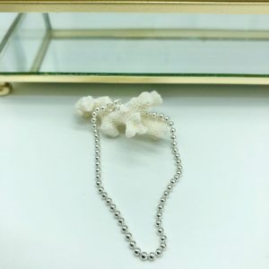 Bracelet billes Argent | Seychelles