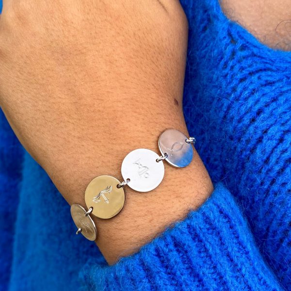 Bracelet religieux personnalisé en argent | Vie de foi – Image 3